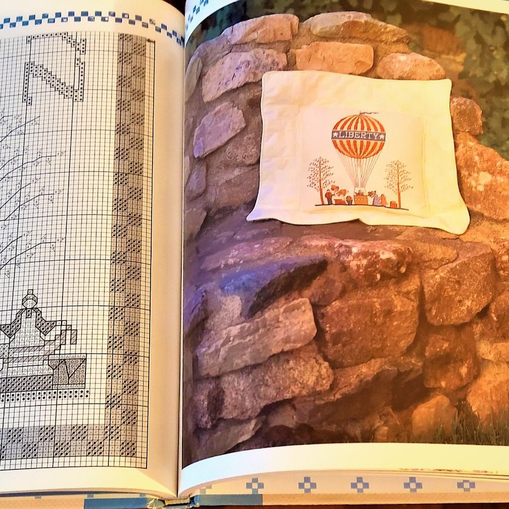 COUNTRY CROSS-STITCH DESIGNS -ELLEN STOUFFER 1990 - Picture 8 of 16